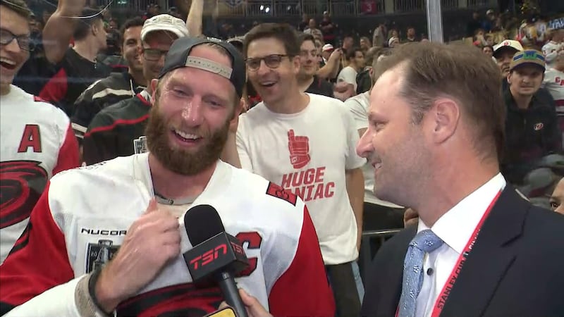 Staal: 'Dream come true' to celebrate his second Stanley Cup with his entire family