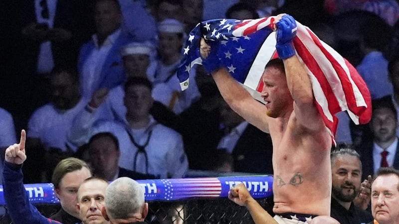 Justin Gaethje stuns Ilia Topuria at UFC Freedom 250