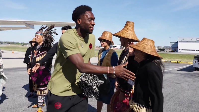 Must See: Alphonso Davies spots a fan wearing his jersey in Vancouver