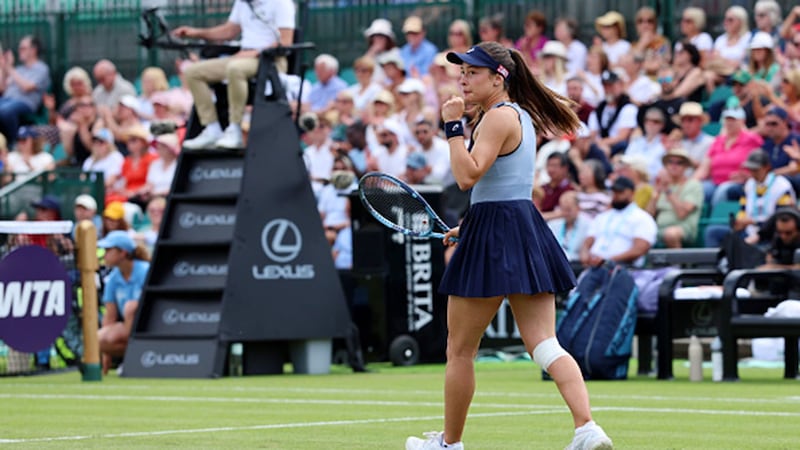 Fernandez falls in straight sets to Sönmez in the first round of Nottingham Open