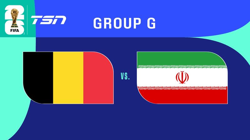 2026 FIFA World Cup: Belgium vs. Iran