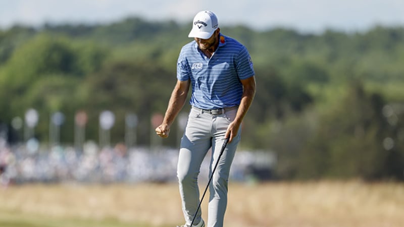 Must See: Burns fired up after beautiful birdie brings him back within one of Clark