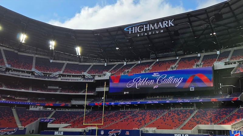 Bills officially unveil new stadium with ribbon cutting ceremony