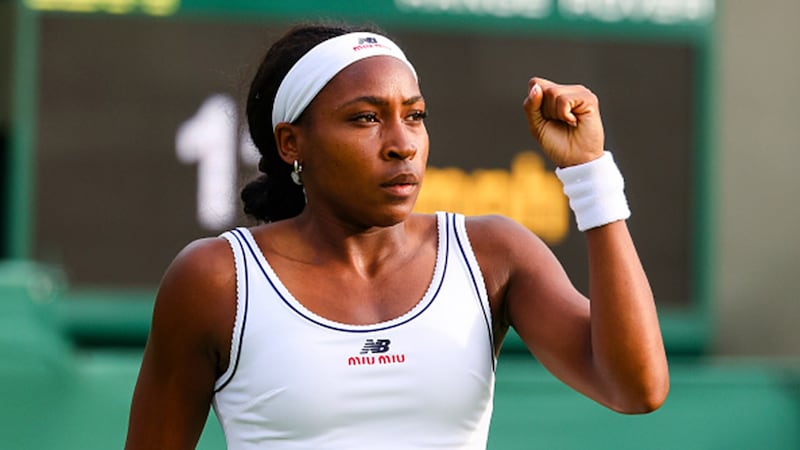 Gauff eases past Korpatsch for first singles win of grass-court season at Wimbledon
