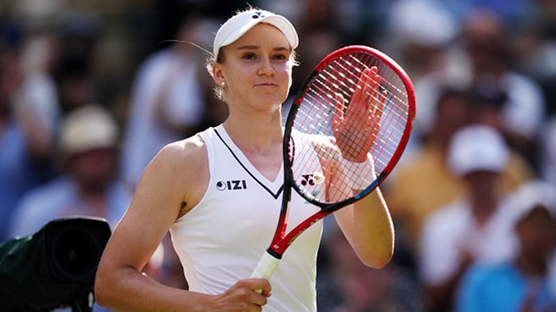 Rybakina scraps her way to first-round victory over Boisson at Wimbledon