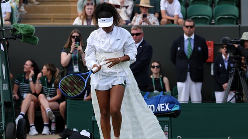 Osaka debuts a new look before dispatching Gasanova in Wimbledon second-round