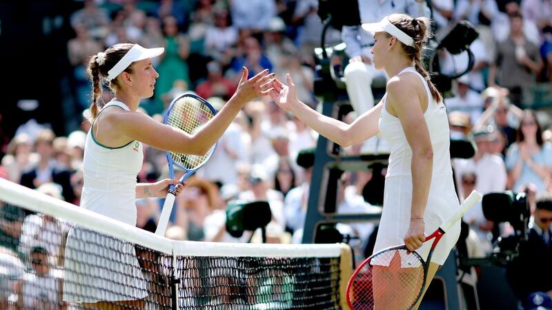 No. 2 Elena Rybakina upset by Elise Mertens at Wimbledon