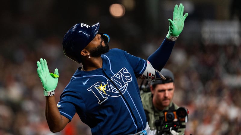 Junior Caminero belts his 11th HR over 11 games