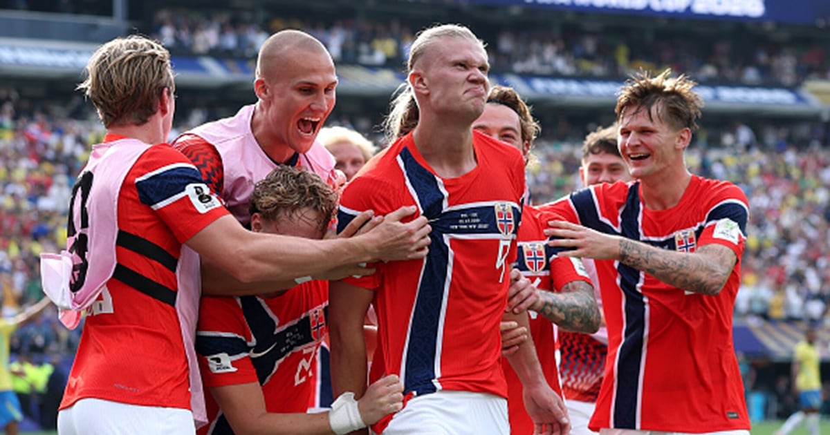 FIFA World Cup: Norway 2, Brazil 1