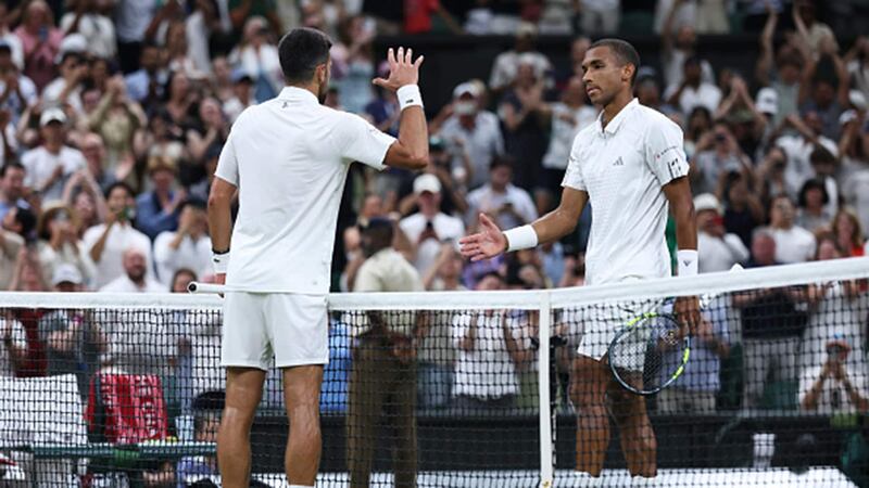 Djokovic: Battle with Auger-Aliassime 'one of the best matches' of my Wimbledon career