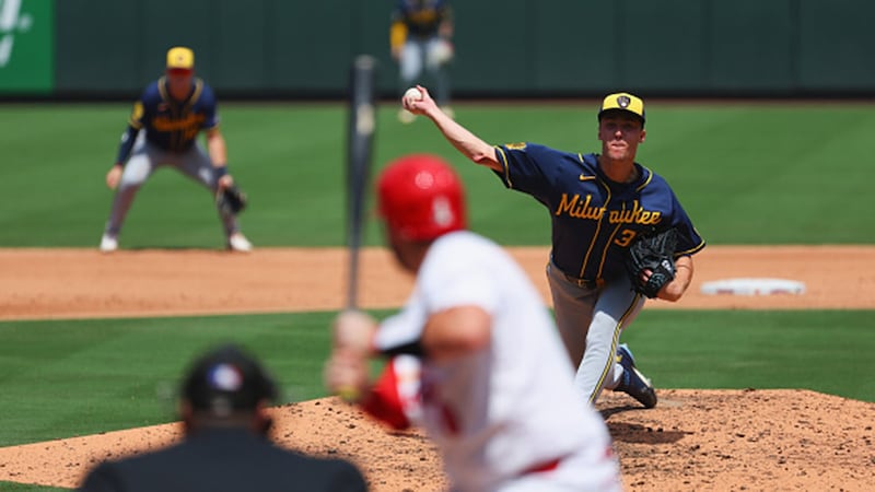 MLB: Brewers 4, Cardinals 3 (GM 1)