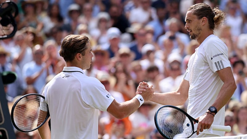 Zverev ends Fery's Cinderella run to advance to his first Wimbledon final