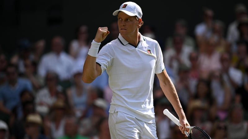 Sinner's backhand winner helps seal first set vs. Djokovic