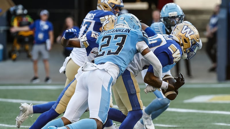 CFL: Argonauts vs. Blue Bombers extended highlights
