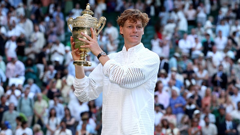 Sinner wins back-to-back Wimbledon titles for his fifth career Grand Slam victory