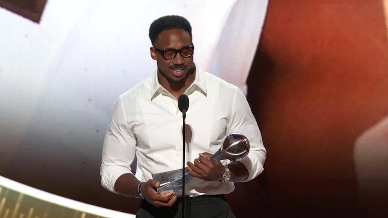Myles Garrett wins 'Best Record-Breaking Performance' at The ESPYS