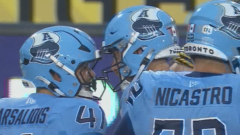 Arbuckle's one-yard TD opens the scoring for Argos
