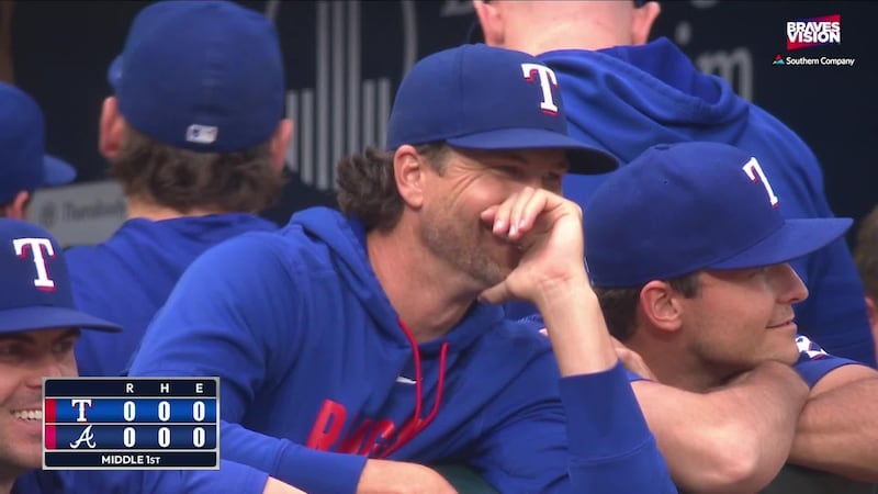 Jacob DeGrom laughs at Chris Sale fielding fly ball