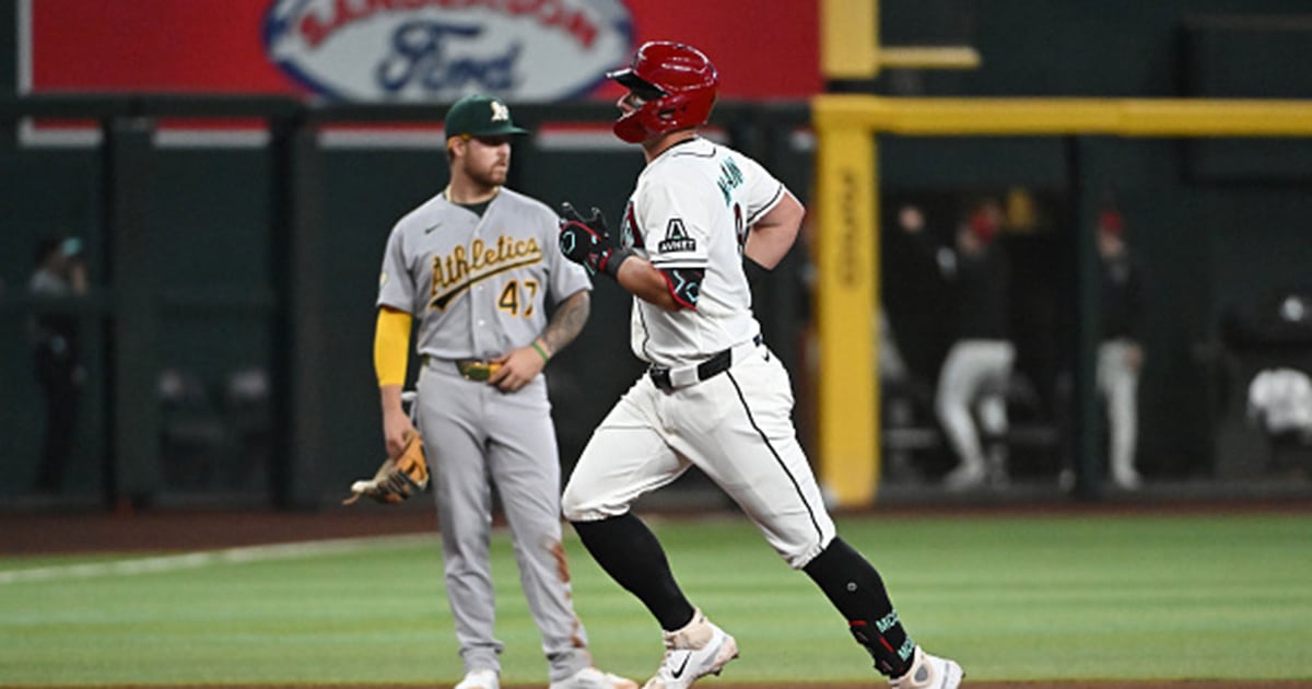 Image accompanying TSN coverage of the Athletics and Diamondbacks game.