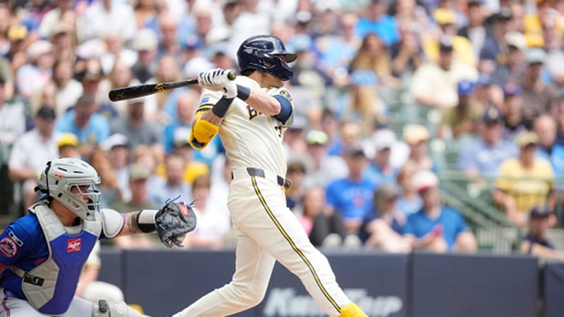 MLB: Mets 3, Brewers 4