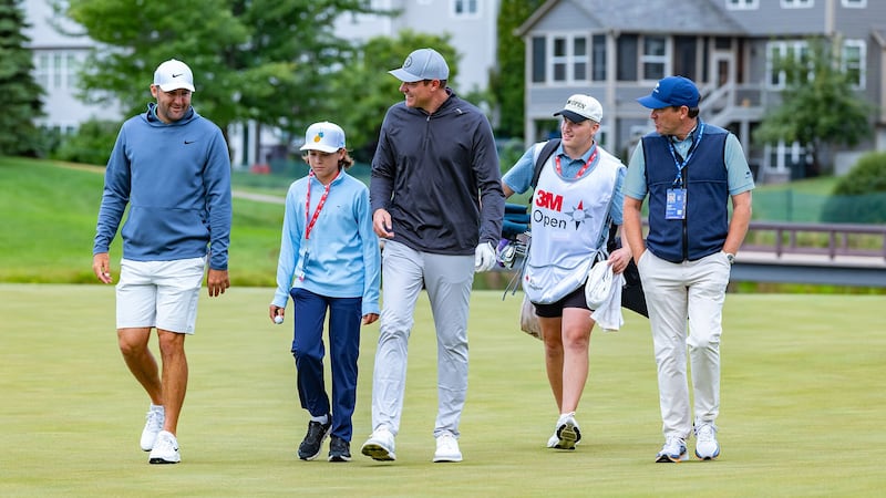 Scheffler enjoyed playing 3M Open pro-am with Vikings' head coach O’Connell