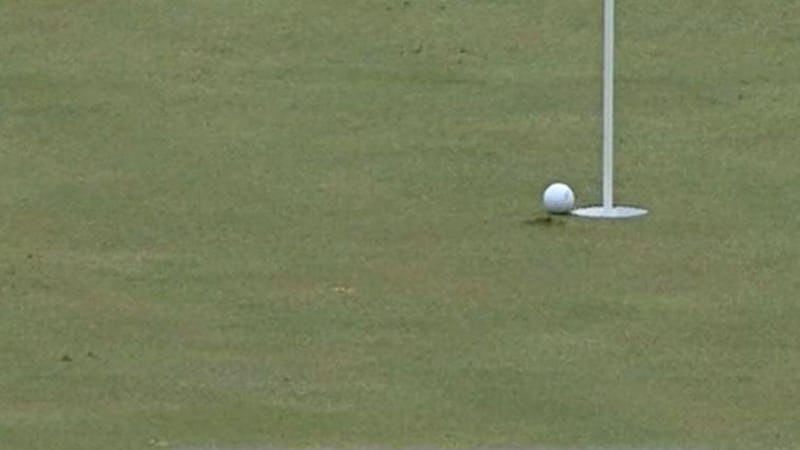 Must See: 'Oh my goodness!' John VanDerLaan couldn't be closer for a hole-in-one
