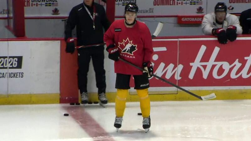 Caleb Malhotra hopes to achieve something his father, Manny, could not at World Juniors