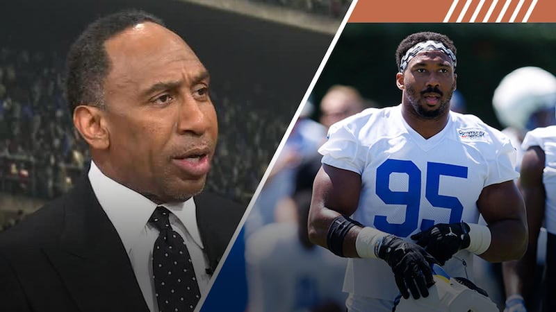 Stephen A. can't believe people are worrying about Myles Garrett's health
