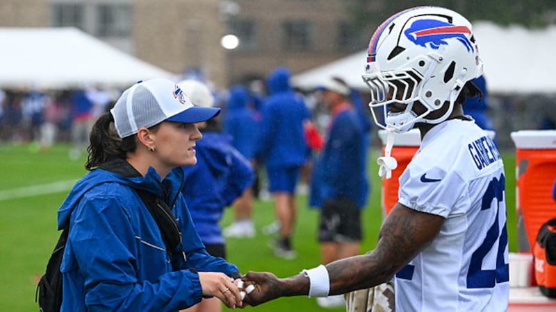 Joe Brady says Bills are 'fortunate' that Gardner-Johnson avoided a major injury Saturday