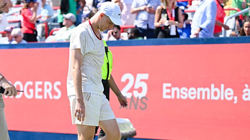 Shapovalov retires in third set of second round of the National Bank Open