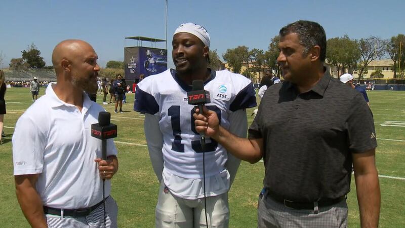 Flournoy talks about being an X-factor at receiver for the Cowboys this season