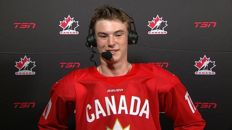 Edgar shares what areas of his game he wants to put on display at the Hlinka Gretzky Cup