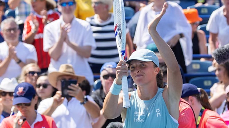 Swiatek defeats Golubic in straight sets to reach quarters in Toronto