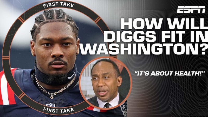 Stephen A.'s unsure of Stefon Diggs' fit with the Commanders