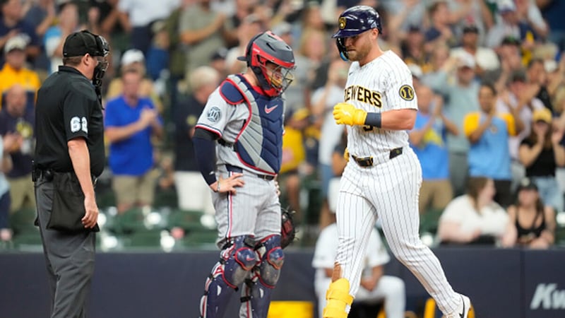 MLB: Twins 3, Brewers 4 (10)