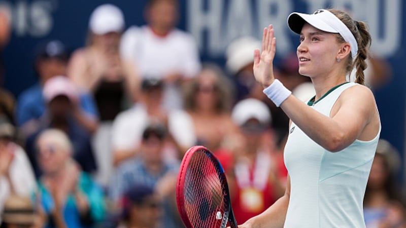 Rybakina crawls back from third-set hole to reach quarters in Toronto