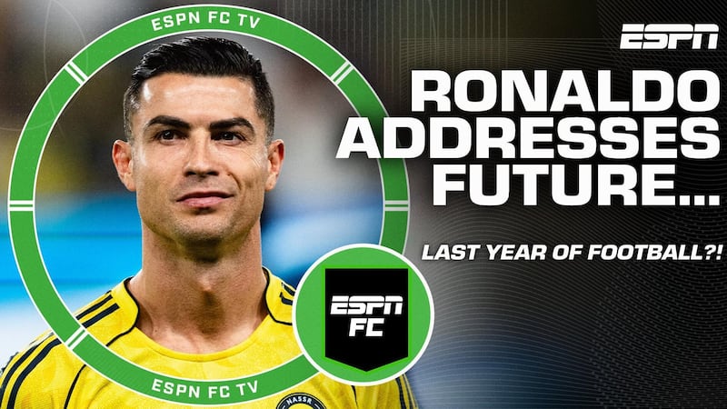 Cristiano Ronaldo speaks on future 'This is probably my last year of football'
