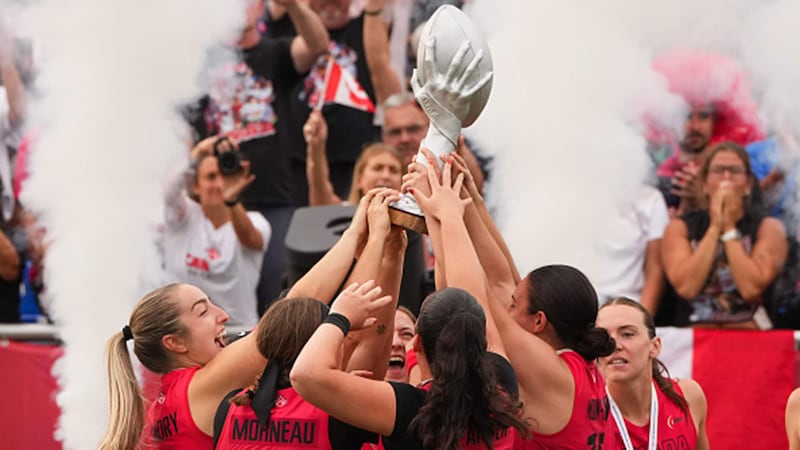 Canadian women upset USA women to win gold at the flag football world championships