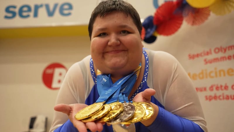 Quebec's Patricia Colgan captures four gold medals and a silver in Rhythmic Gymnastics
