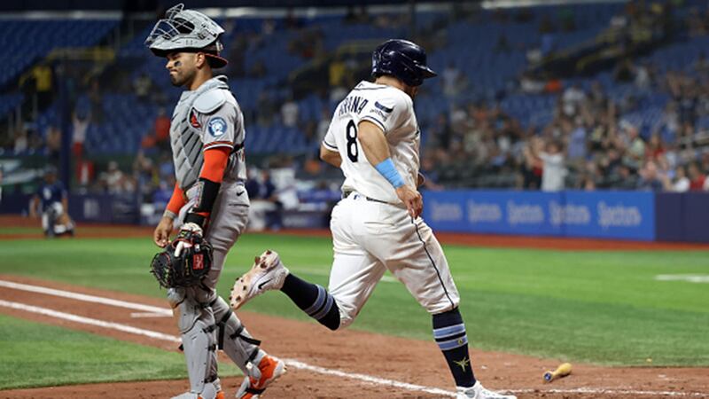 MLB: Orioles 6, Rays 7
