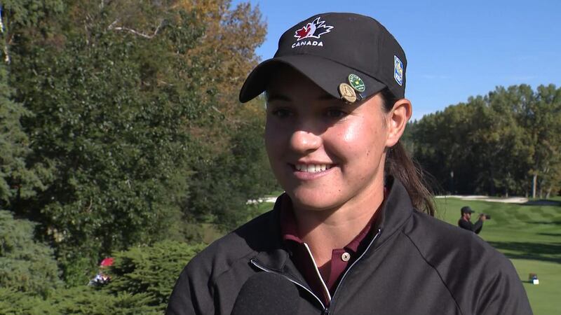 Borovilos on Henderson's work ethic: 'She is the person every Canadian golfer looks up to'