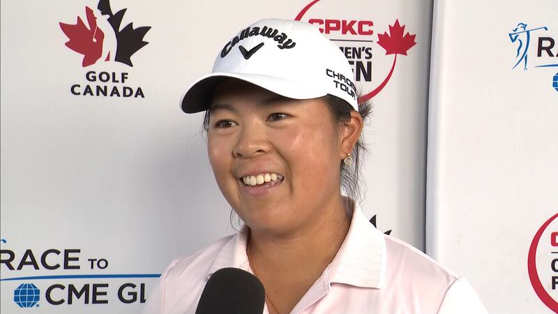 Huang: 'Finishing in the top 10 this week at the Canadian Open is an absolute dream'