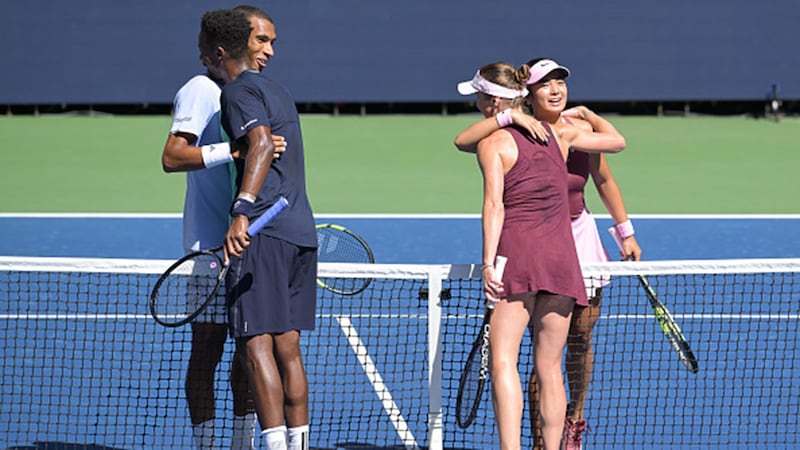 Canadian Auger-Aliassime, partner Eala fall in US Open mixed doubles