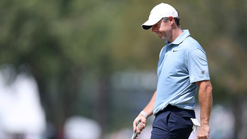 McIlroy shoots a 1-over on front nine in second round of Tour Championship
