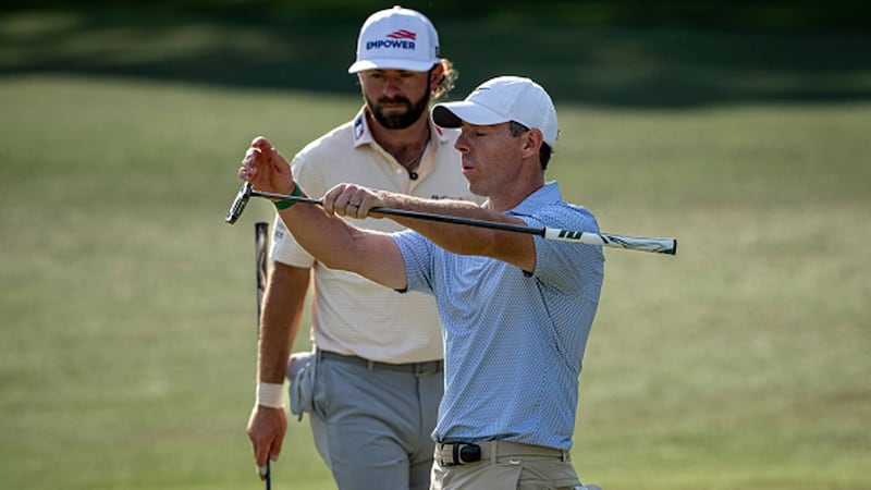 Young surges, McIlroy slumps on second day of PGA Tour Championship