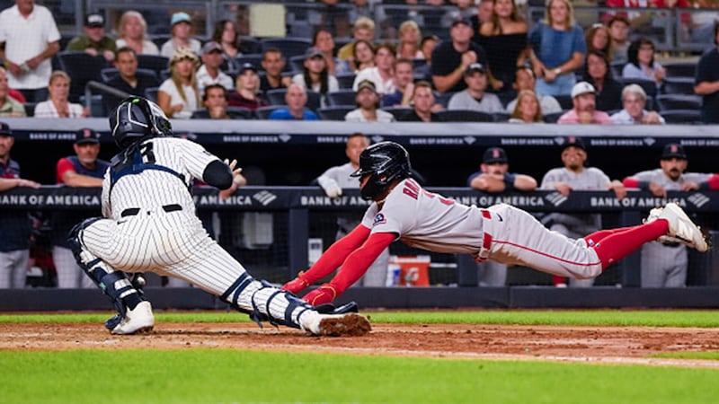 Must See: Bellinger makes a spectacular throw to deny Red Sox at the plate