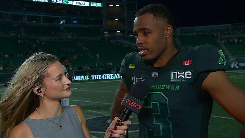 Johnson proud of Roughriders for 'all around team win' against Argonauts