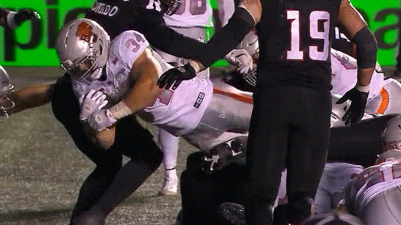 Horvath caps off an impressive game with his fourth TD