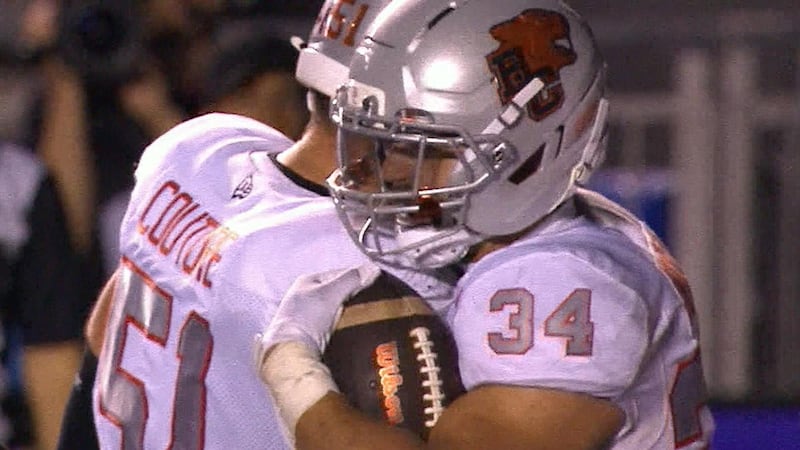 Horvath punches in for his second TD of the game