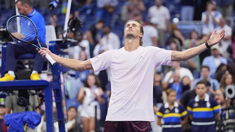 Zverev survives Sonego's US Open upset bid in five-set comeback